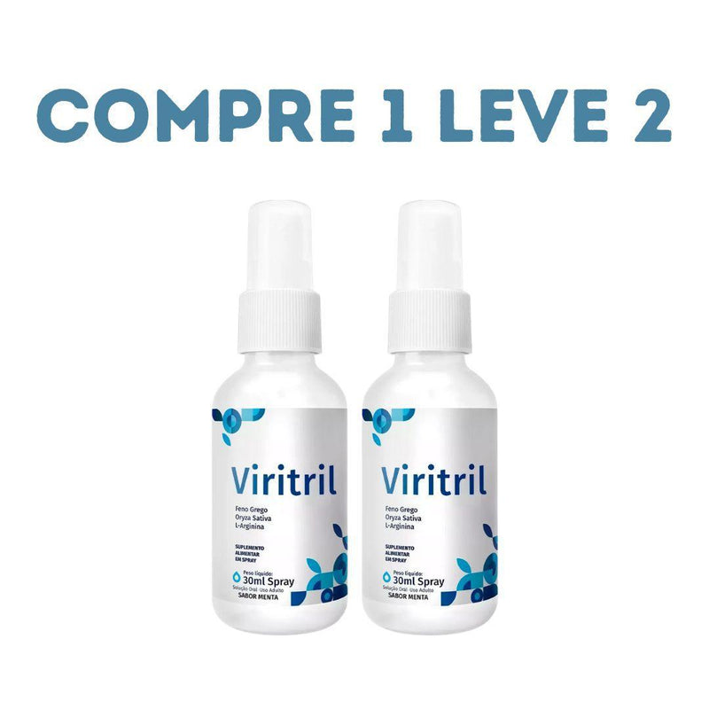 Viritril Spray 30ml -  O melhor amigo do homem - Compre 1 Leve 2 + Frete Grátis