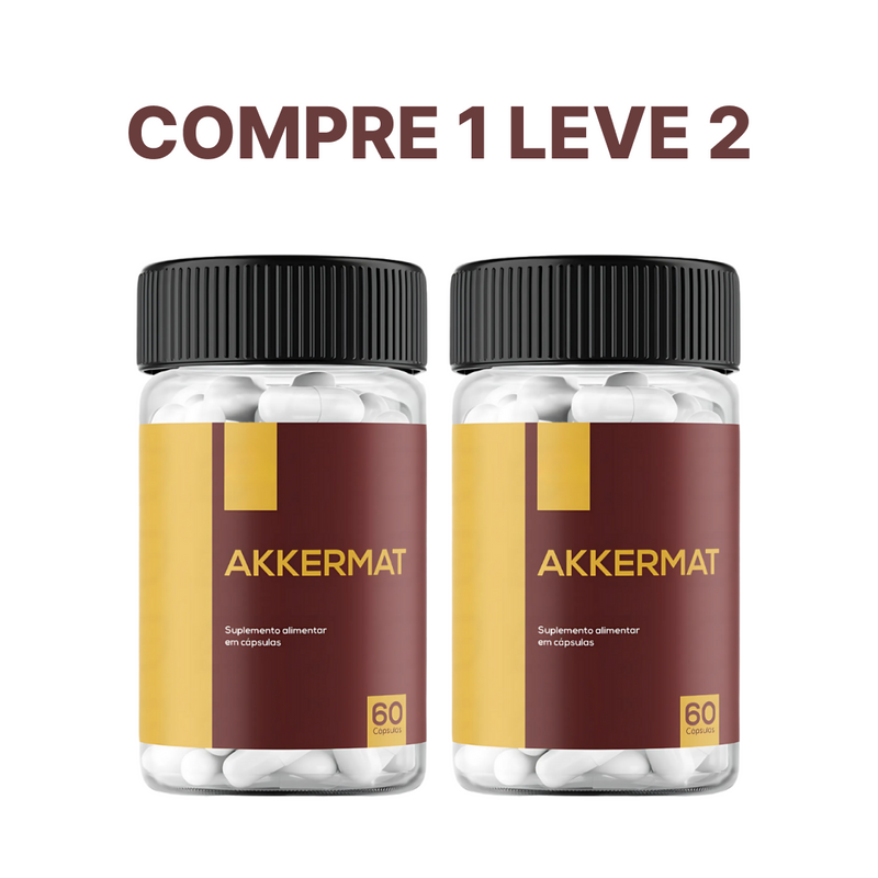Akkermat 60 caps - Emagrecimento e Controle de Apetite + Frete Grátis