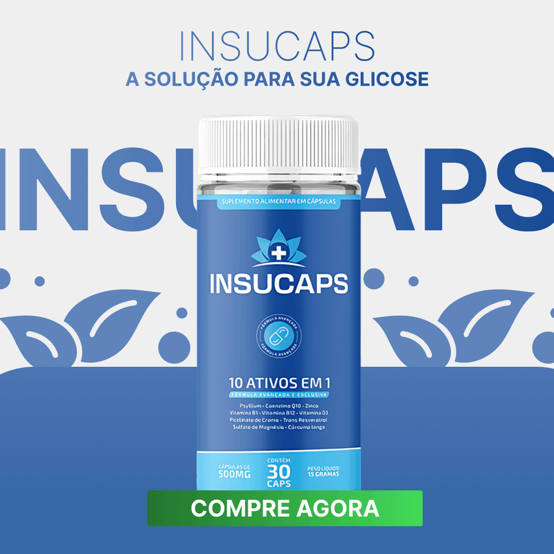 Insucaps 60 cápsulas - Original - COMPRE 1 LEVE 2 + Frete Grátis!