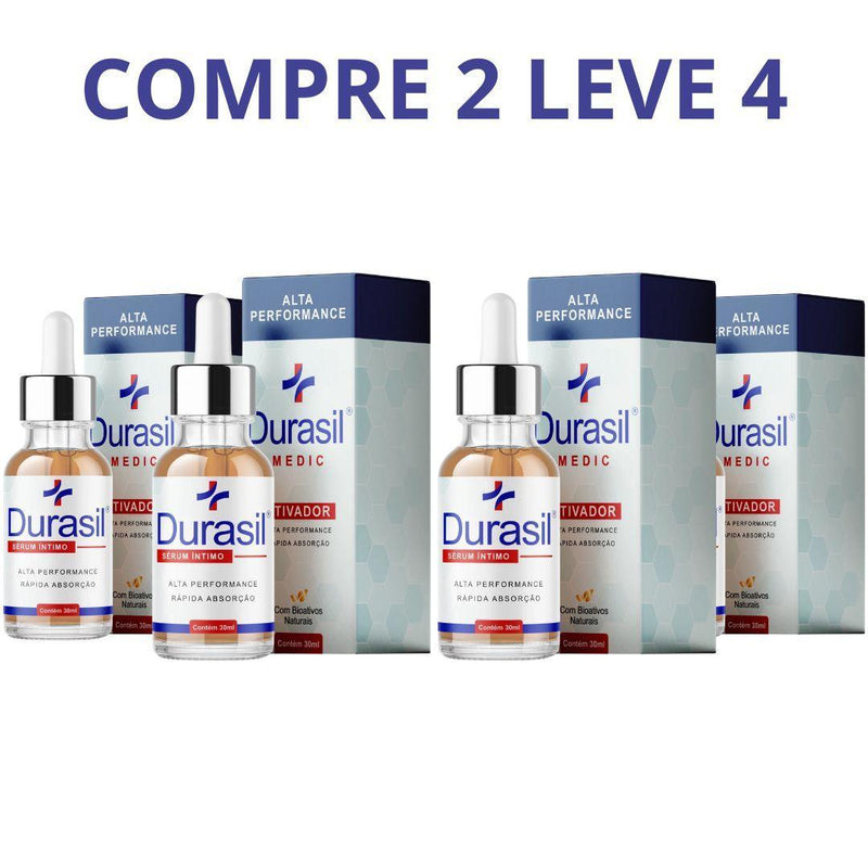 Durasil Original -  Sérum Íntimo Masculino 30ml - Compre 1 Leve 2 + Frete Grátis!